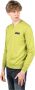 Plein Sport Merino Wol V-Hals Gebreide Trui Groen Heren - Thumbnail 1