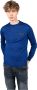 Plein Sport Merinowollen Trui met Ronde Hals Blauw Heren - Thumbnail 1