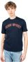 Plein Sport Blauw Katoenen T-Shirt met Print Blauw Heren - Thumbnail 1