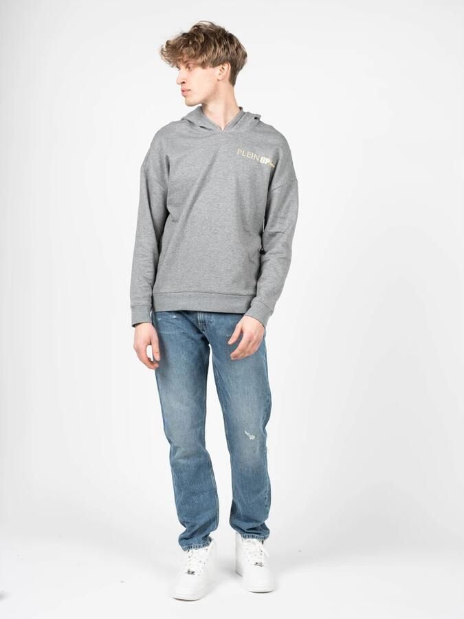 Plein Sport Comfortabele en stijlvolle hoodie voor heren Grijs Heren - Foto 2