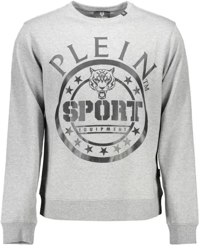 Plein Sport Fips208 Sweatshirt Blijf warm en stijlvol Grijs Heren