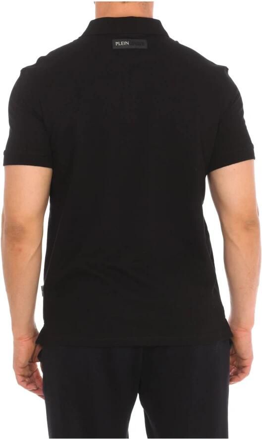 Plein Sport Polo met korte mouwen en Claw Print Black Heren - Foto 2