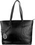 Plein Sport Zwarte schoudertas van eco-leer met kettingdetail Black Dames - Thumbnail 1