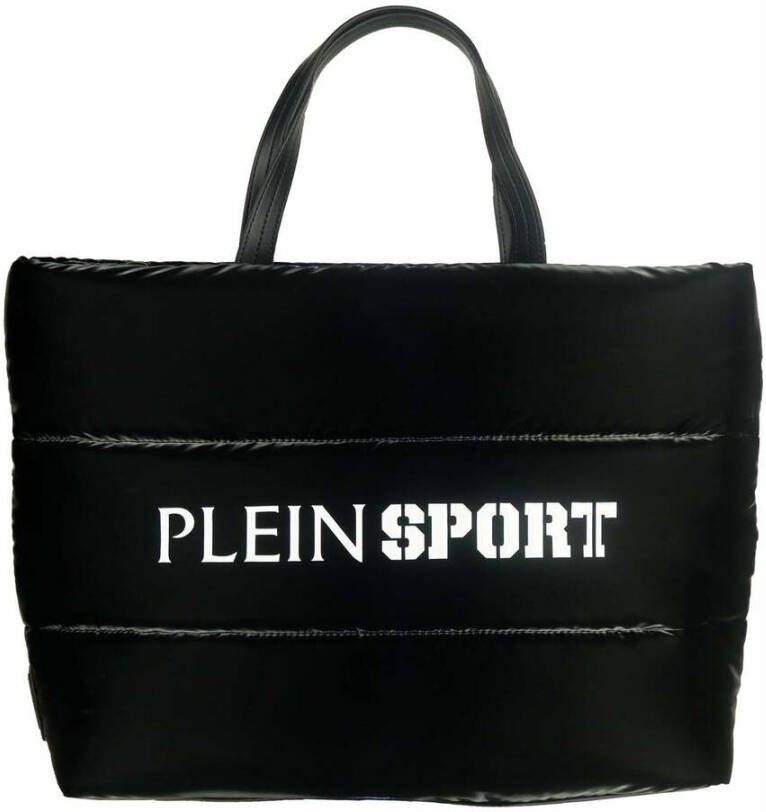 Plein Sport Zwarte Cross Shoulder Tote Tas Black Dames