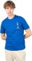 Plein Sport Simple Framelon T-shirt Blauw Heren - Thumbnail 1