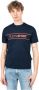 Plein Sport Blauw Katoenen T-Shirt met Print Blauw Heren - Thumbnail 2