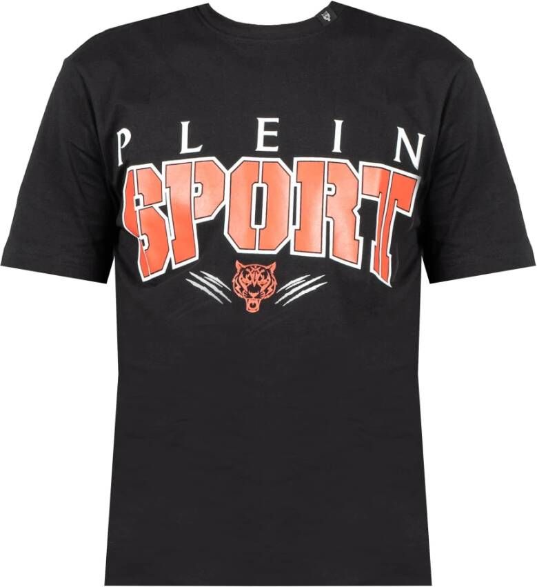 Plein Sport Simple Framelon T-shirt Zwart Heren