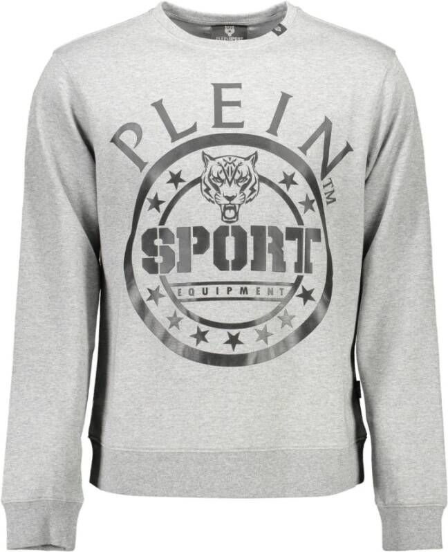 Plein Sport Fips208 Sweatshirt Blijf warm en stijlvol Grijs Heren - Foto 2