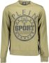 Plein Sport Groene Sweatshirt met Lange Mouwen en Ronde Hals Green Heren - Thumbnail 1