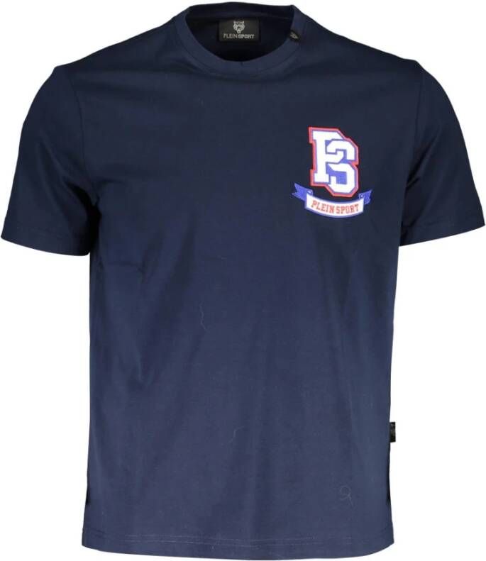 Plein Sport T-shirt Blauw Heren