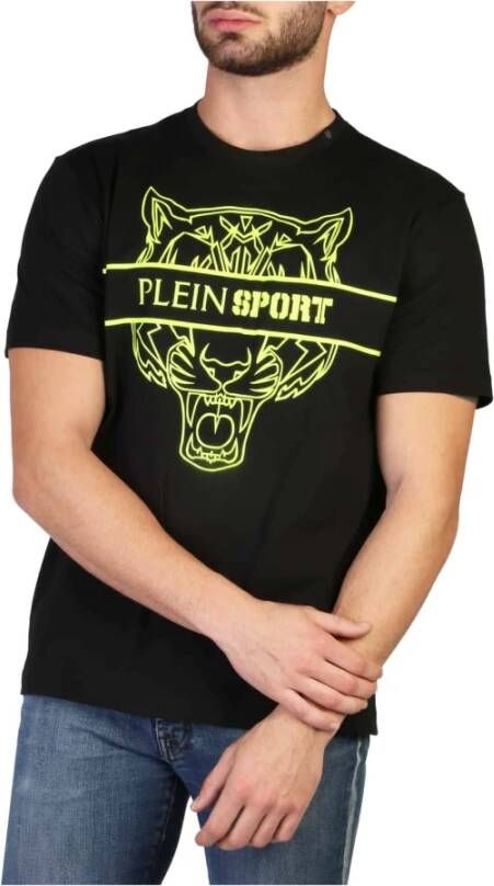 Plein Sport T-shirt tips112it Zwart Heren