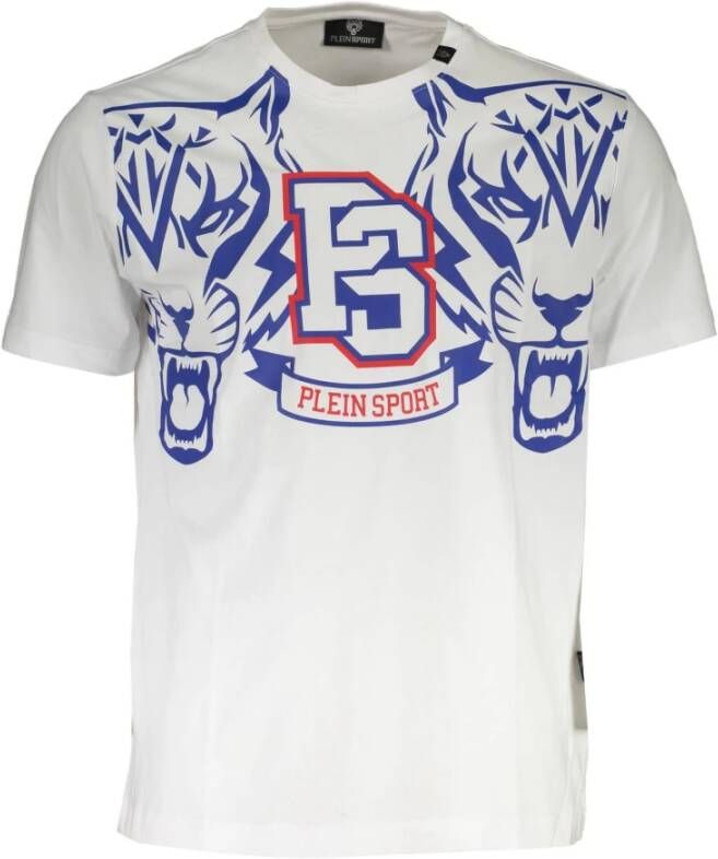 Plein Sport T-shirt Wit Heren