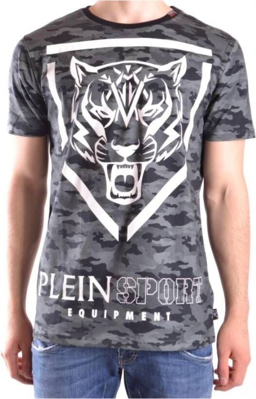 Plein Sport T-shirt Zwart Heren