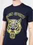 Plein Sport Moderne Heren Klassiek T-shirt Blauw Heren - Thumbnail 5