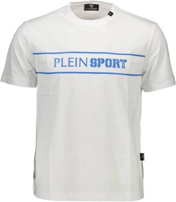 Plein Sport Eenvoudige Framelon Heren T-Shirt White Heren