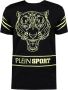 Plein Sport Zwart Bedrukt Heren T-shirt Black Heren - Thumbnail 3