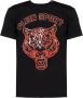 Plein Sport Zwart Katoenen T-Shirt Korte Mouw Ronde Hals Print Black Heren - Thumbnail 3