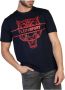 Plein Sport Blauw Katoenen T-Shirt met Print Blue Heren - Thumbnail 2