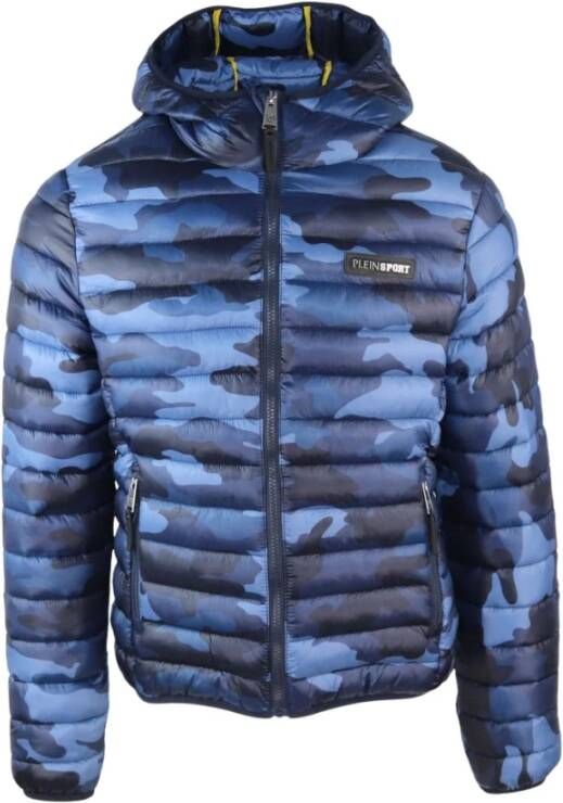 Plein Sport Jakke Frakke Upps103 Blauw Heren
