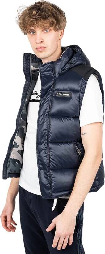 Plein Sport Vests Blauw Heren