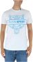 Plein Sport Wit Katoenen Crew Neck T-Shirt White Heren - Thumbnail 6