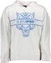Plein Sport Wit sweatshirt met capuchon en contrastprint White Heren - Thumbnail 1
