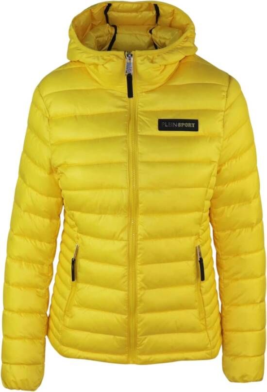 Plein Sport Stijlvolle Jas Mantel Dpps202 Yellow Dames - Foto 2