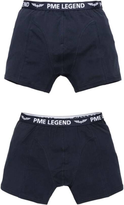 PME Legend Boxer Shorts Cotton Elastan Blauw Heren