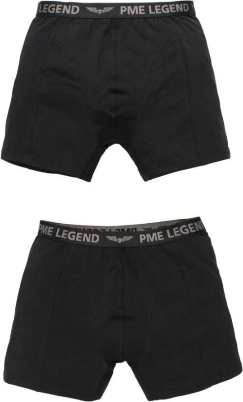 PME Legend Boxer Shorts Cotton Elastan Zwart Heren