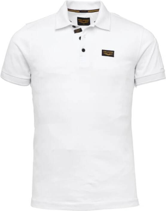 PME Legend Comfortabele en veelzijdige polo shirt White Heren