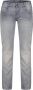 PME Legend Lichtgrijze Slim Fit Jeans Skymaster Grey On Bleached - Thumbnail 4