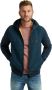 PME Legend Hooded jacket interlock mix padded salute Blauw Heren - Thumbnail 1
