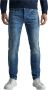 PME Legend Blauwe Slim Fit Jeans Commander 3.0 Fresh Mid Blue - Thumbnail 12