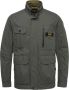 PME Legend Olijf Jack Semi Long Jacket Futurer 2.0 Mech Cotton - Thumbnail 4