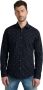 PME Legend Long sleeve shirt allover print po black Zwart Heren - Thumbnail 3