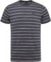 PME Legend Donkerblauwe T-shirt Short Sleeve R-neck Space Yd Striped Jersey - Thumbnail 3