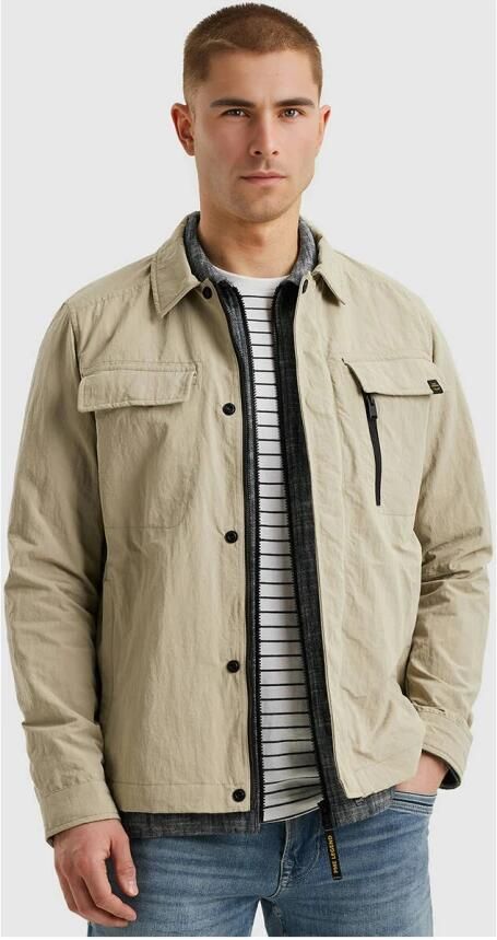 PME LEGEND Heren Jassen Short Jacket Aerovann High Dense Crunch Zand - Foto 10