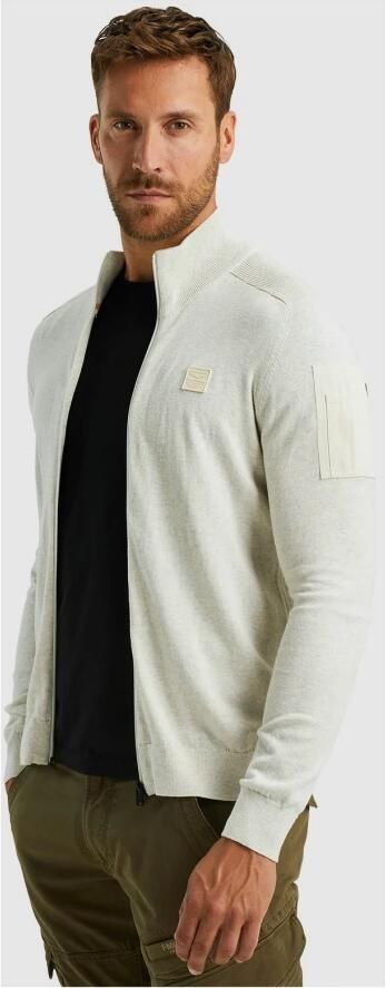 PME Legend Buckley Zip Cardigan Beige Heren - Foto 8