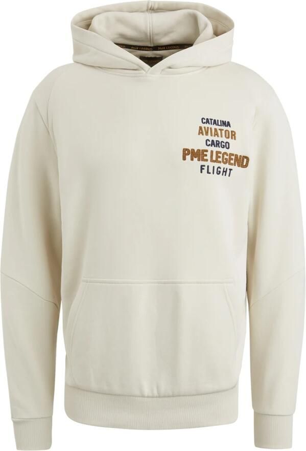PME Legend Capuchon Droge Terry Hoodie Beige Heren - Foto 2