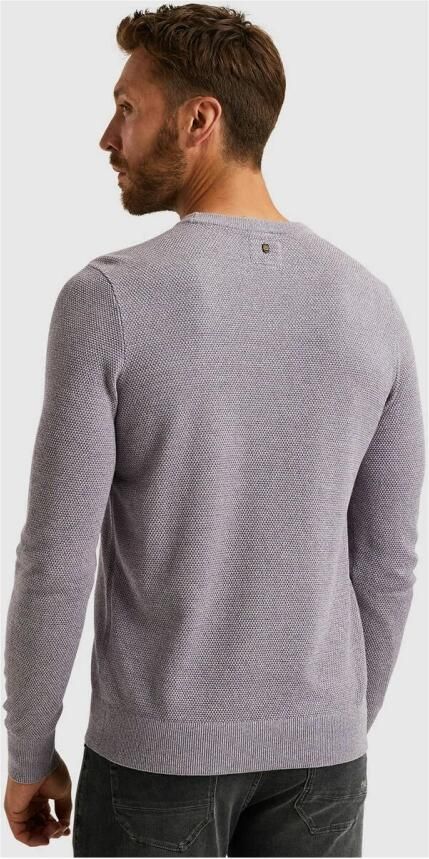 PME Legend Casual Cotton Modal Pullover Purple Heren - Foto 6