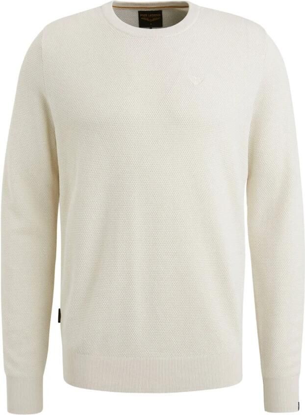 PME LEGEND Heren Truien & Vesten R-neck Cotton Modal Beige - Foto 8