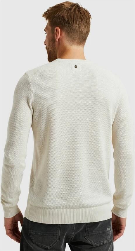 PME LEGEND Heren Truien & Vesten R-neck Cotton Modal Beige - Foto 7