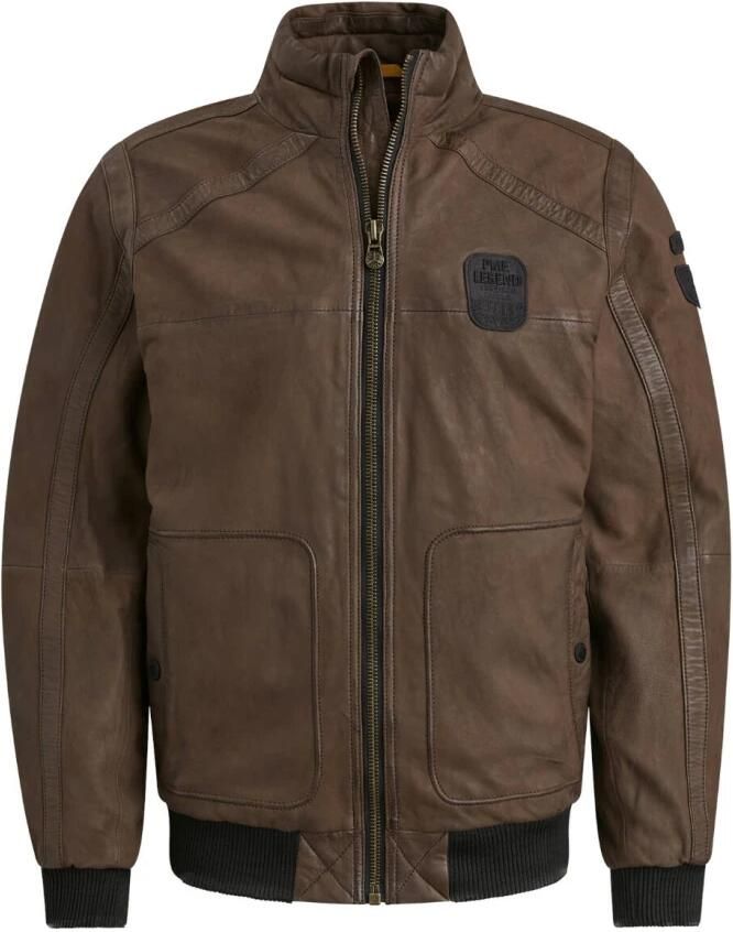 PME Legend Flight Jacket AIR Bridge Sheep Snu Brown Heren