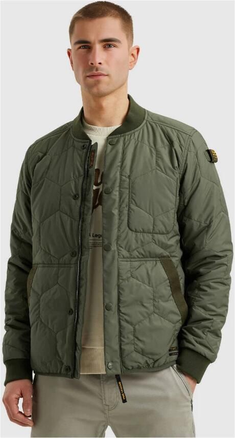 PME Legend Flyglicer Kort Jack met Lire Rib Green Heren - Foto 4