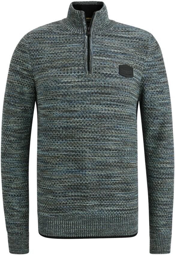 PME Legend Half Zip Pullover Colormix Brown Heren - Foto 3