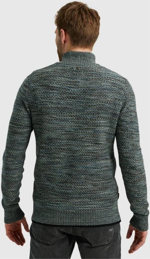 PME Legend Half Zip Pullover Colormix Brown Heren
