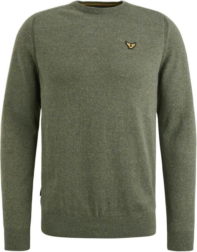 PME Legend Katoen R-neck Pullover Green Heren - Foto 2