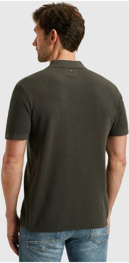 PME LEGEND Heren Polo's & T-shirts Short Sleeve Polo Cotton Groen - Foto 6