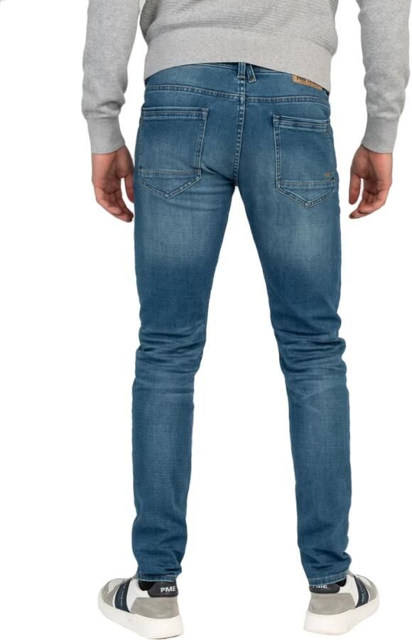 PME Legend Grijze Linkerhand Tailwheel Skinny Jeans Blauw Heren - Foto 17