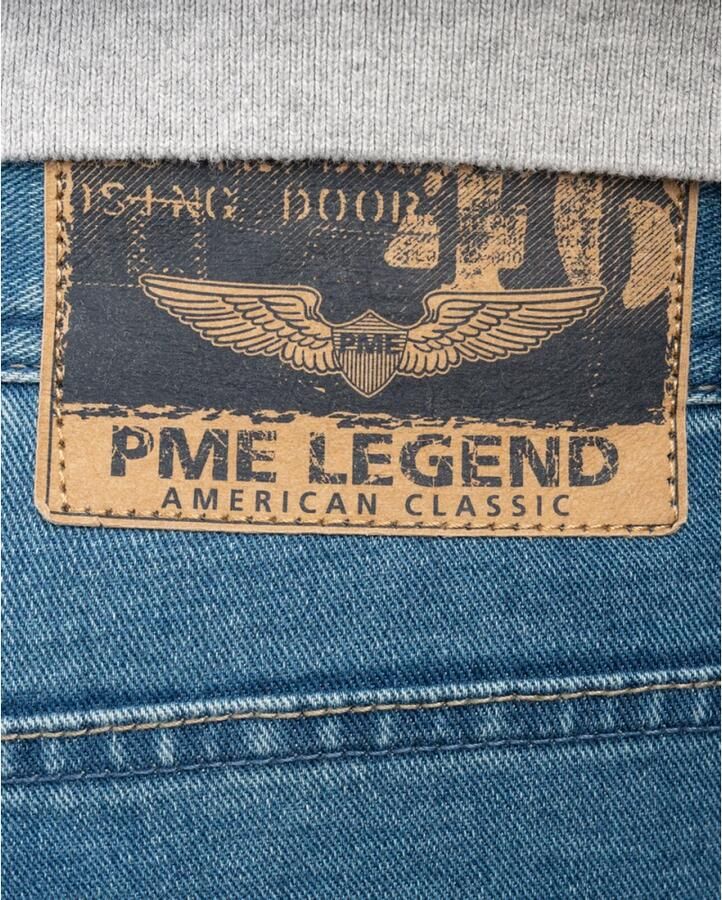 PME Legend Grijze Linkerhand Tailwheel Skinny Jeans Blauw Heren - Foto 10